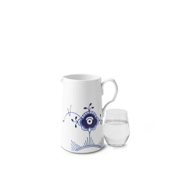 Royal Copenhagen  Blå Mega riflet kande - 1,5 L.