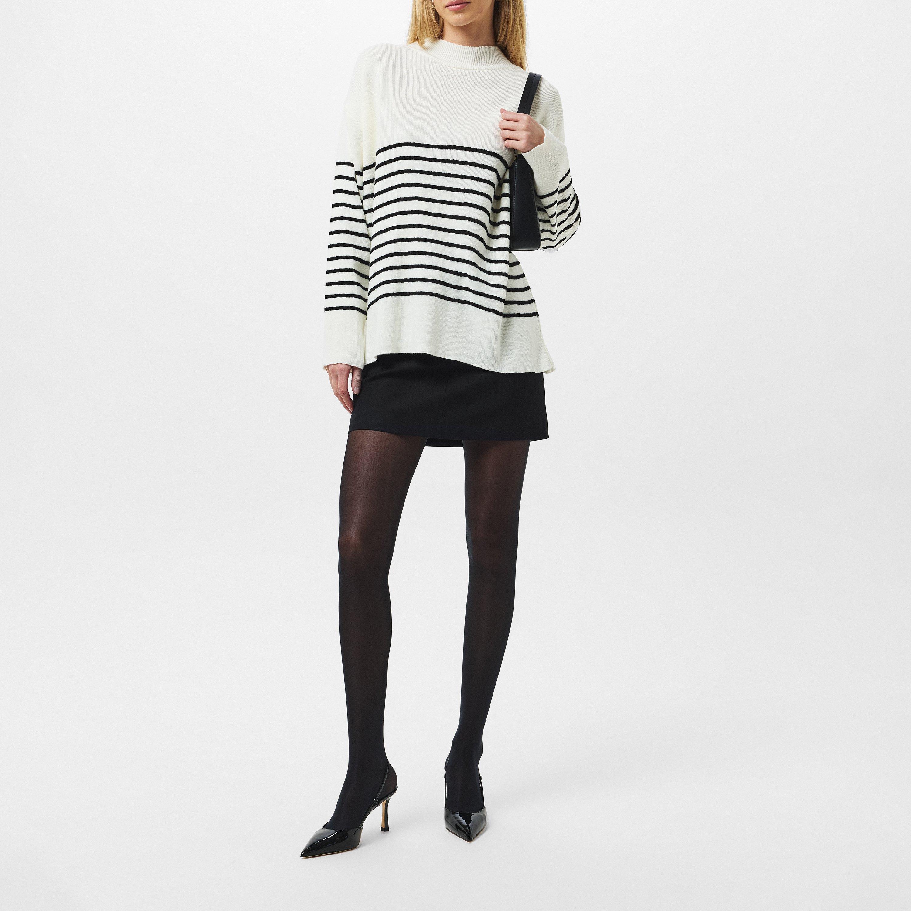 Missy Empire High Neck Oversized Long Sleeve Jumper