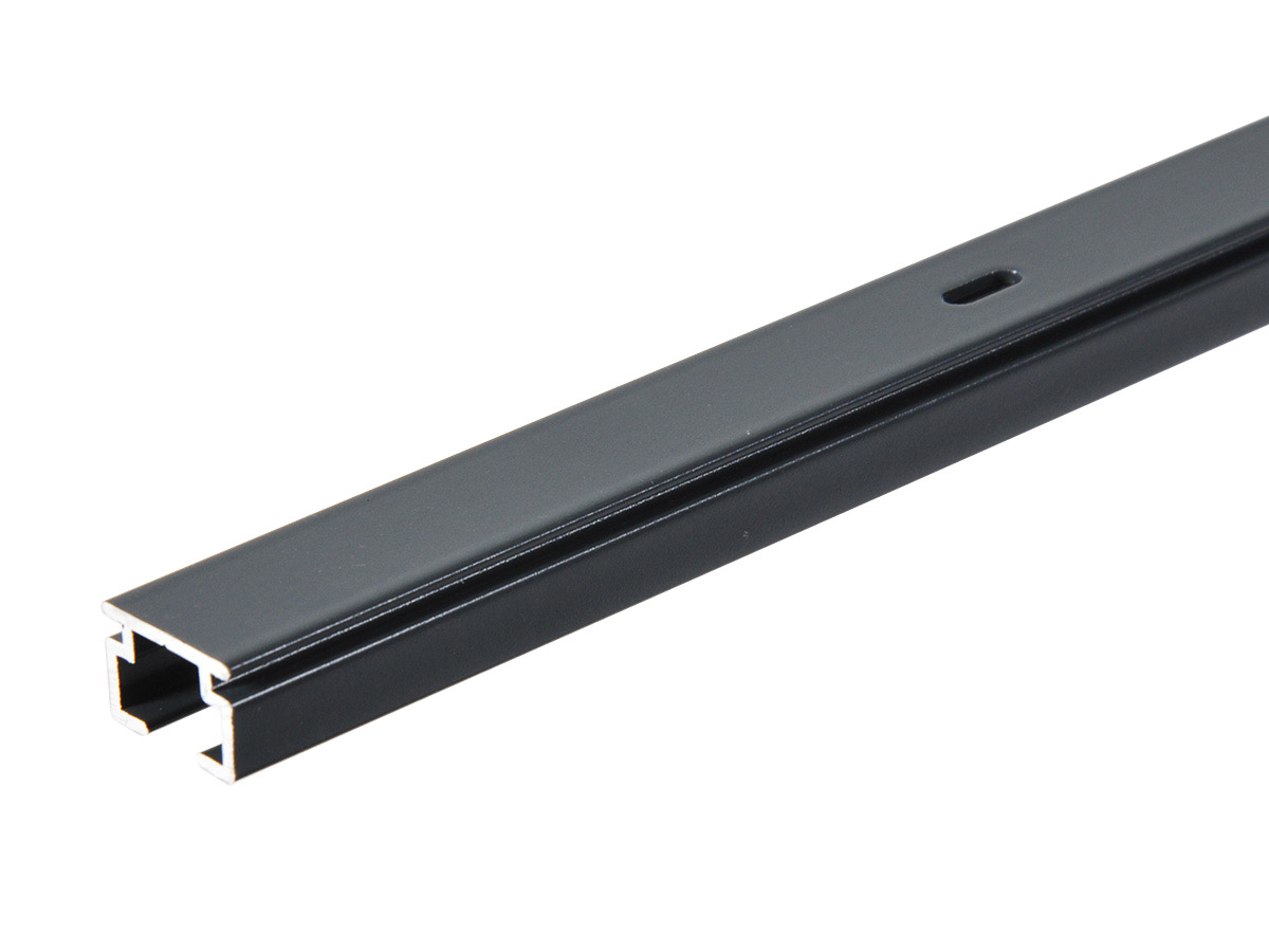 Gordijnrail 150 cm - anthracite