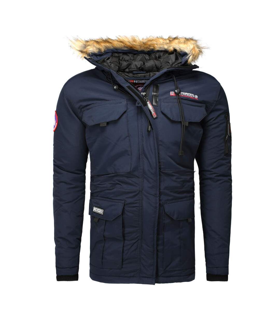 Parka homme Geographical Norway Parka GN Bottle bleu marine