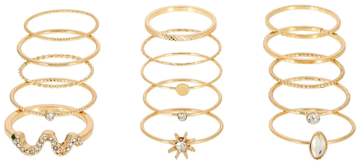 Ring-Set - Boho Gleam