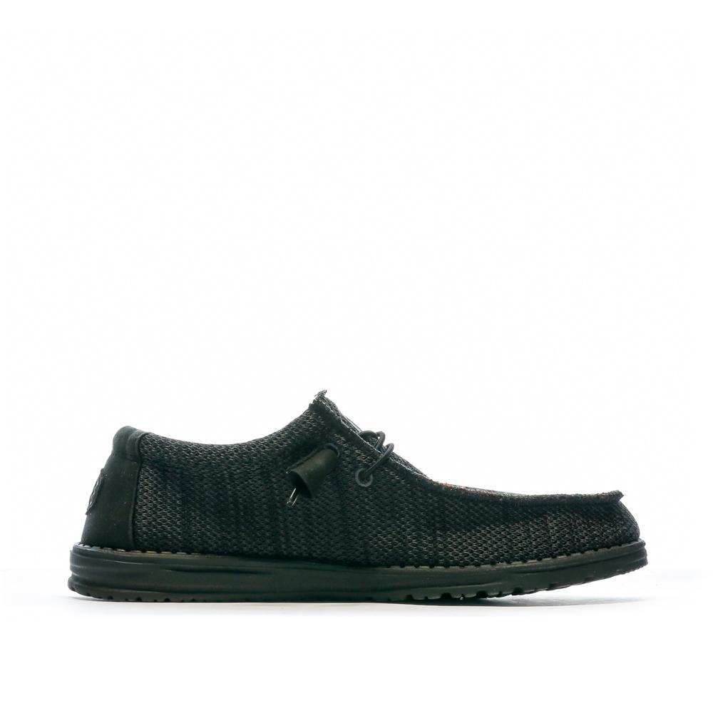 Hey Dude Chaussures Noir Homme Hey Dude Wally Sox