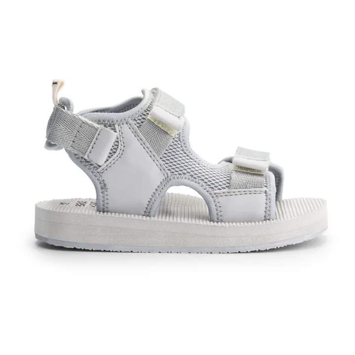 Gray Label Sandales à Scratchs Recyclées | Gris