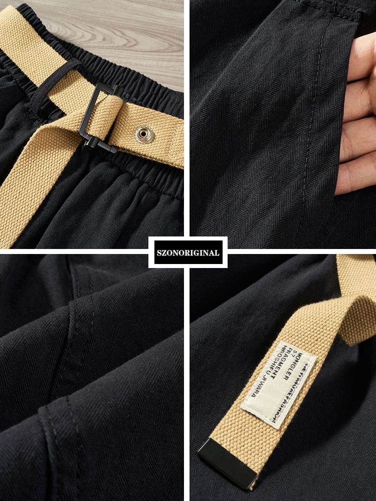 Redsinc - Mid Rise Washed Denim Shorts