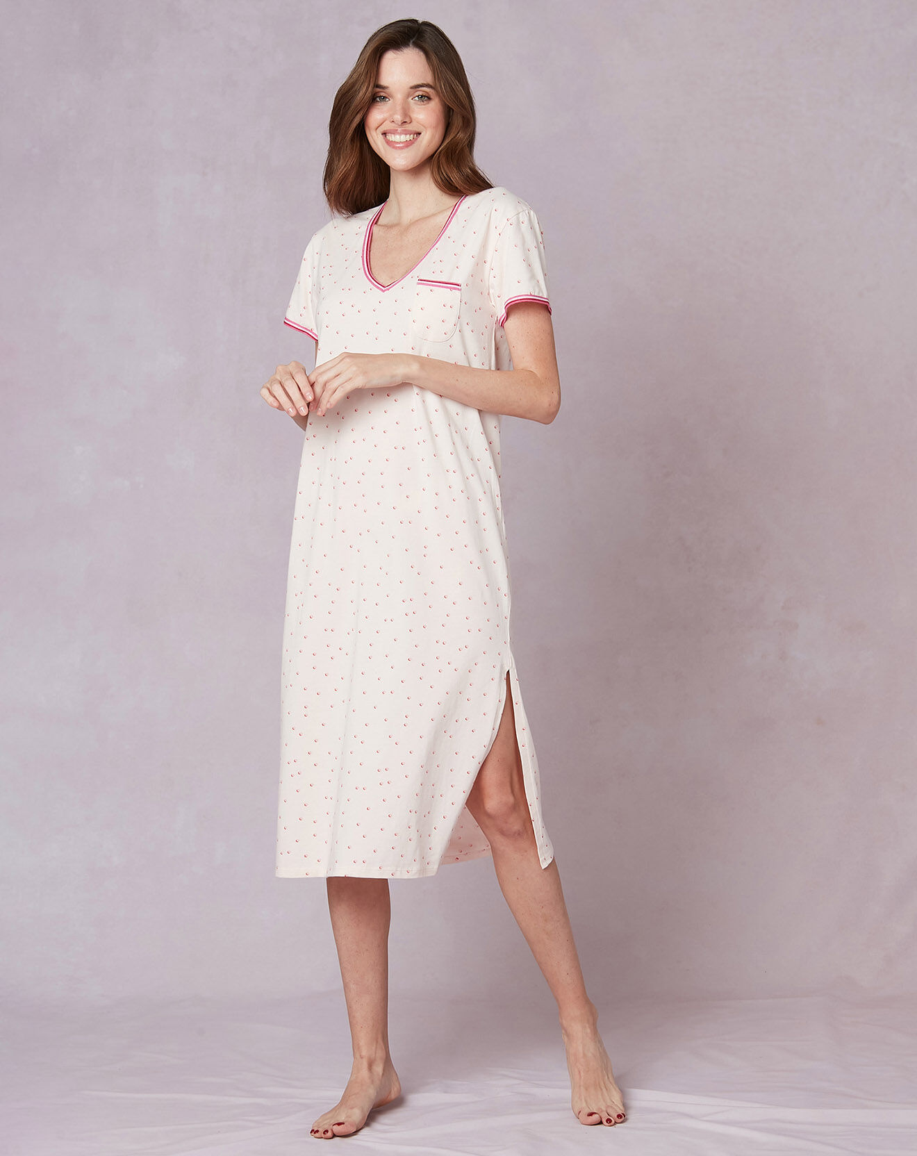 Le Chat Chemise de nuit Morning rose
