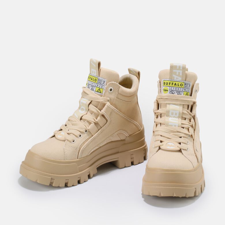 Aspha NC Mid bottines véganes, beige