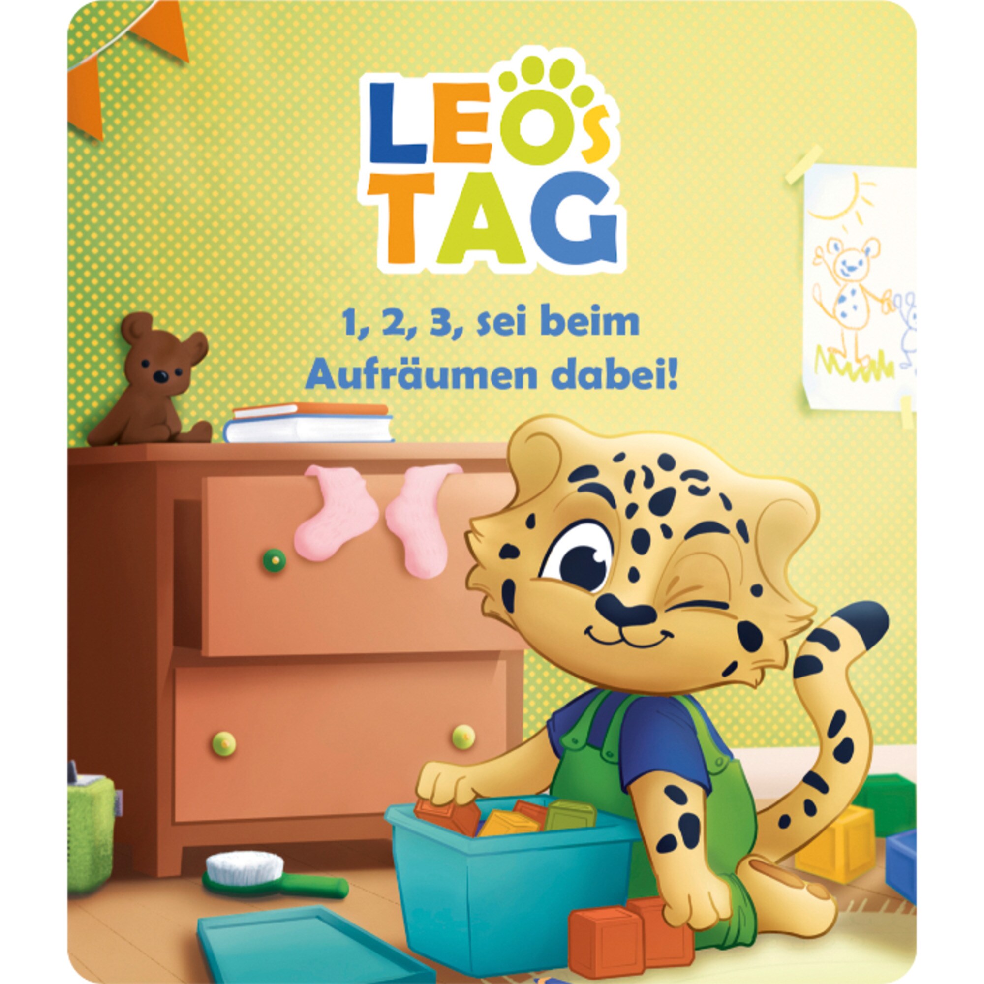 Tonies Spielfigur Leos Tag - 1, 2, 3, sei beim Aufräumen dabei