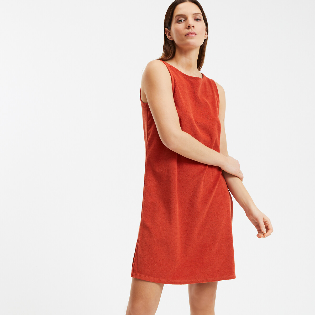 COLEÇÕES LA REDOUTE<br>Camisola de tecido atoalhado