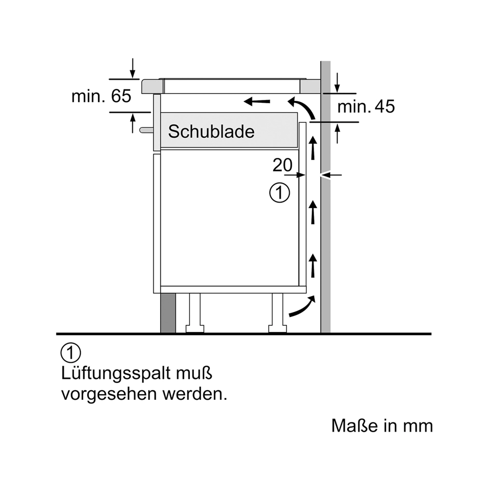 Bosch PVS645HB1E Induktionskochfeld mit Rahmen 60cm