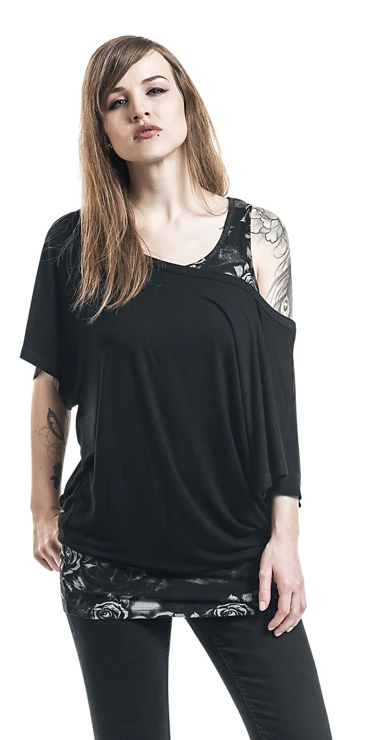 When The Heart Rules The Mind | Black Premium by EMP T-Shirt Manches courtes