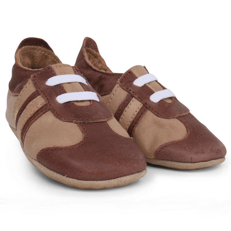 Bobux Bobux chaussons sport tan