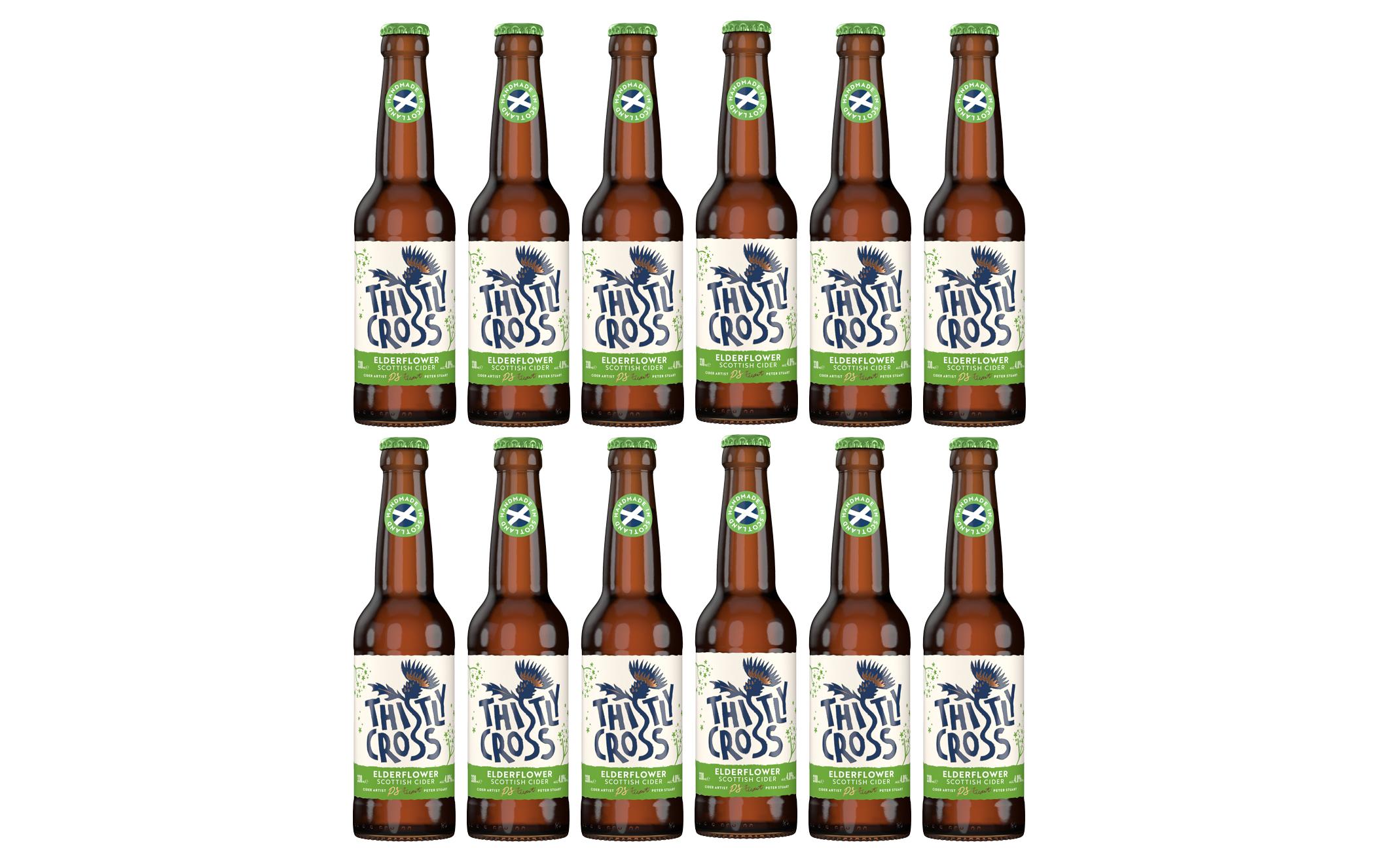 Holunderblüten Cider 12 x 0.33 lVergorener Apfelsaft mit Holunderblütenaroma