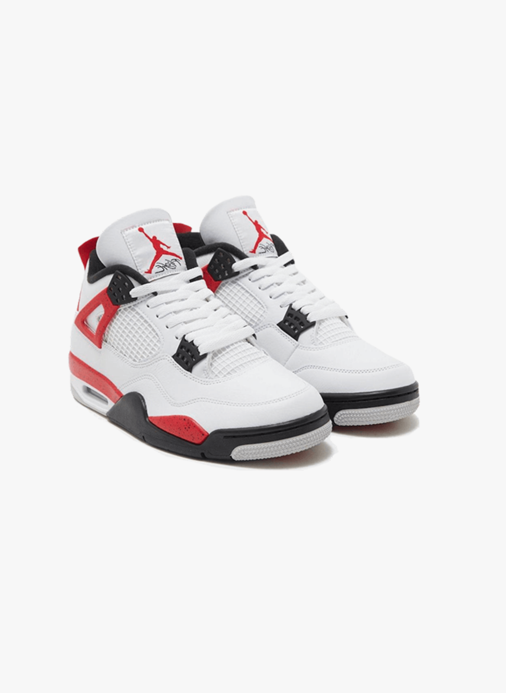 AIR JORDAN 4 - Air jordan 4 red cement (gs) | Rouge