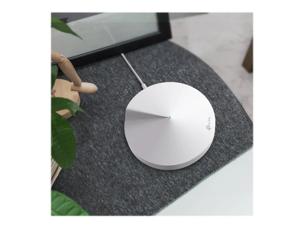 TP-Link Deco M9 Plus - Trådløs router - mesh - GigE, ZigBee - WAN-porte: 2 - 802.11a/b/g/n/ac, Bluetooth 4.2, ZigBee Home Automation 1.2 - Tri-Band