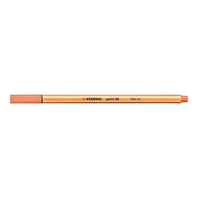 STABILO Point 88 - Feutre fin - 0.4 mm - abricot