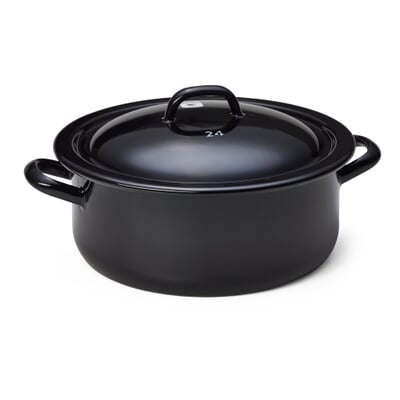 Riess Kasserolle Emaille, Volumen 4 l