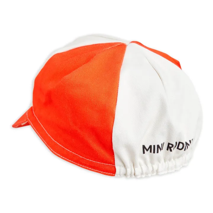 Mini Rodini Casquette Coton Bio Chien | Rouge