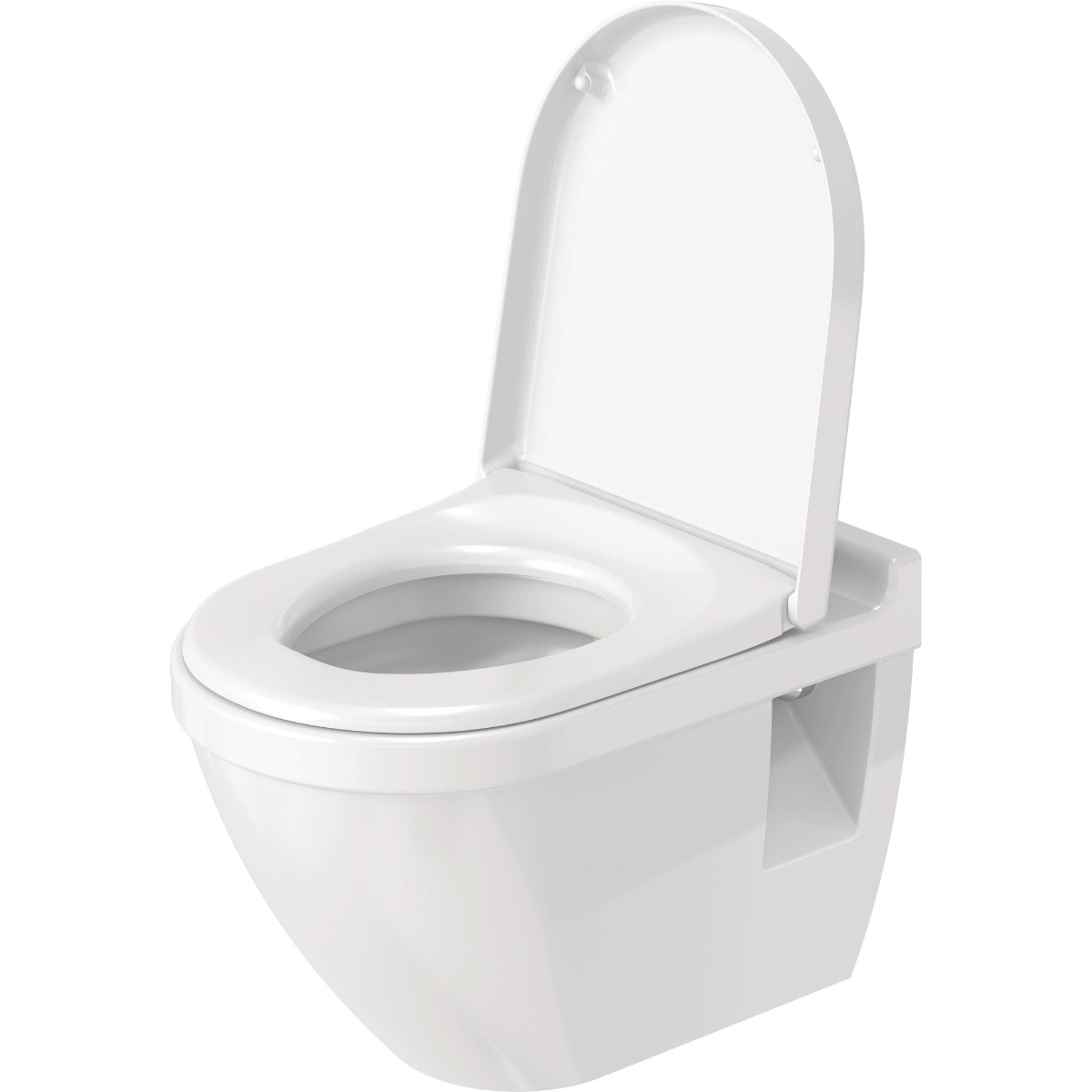 Duravit Starck 3 toiletzitting met softclose sluiting wit glans