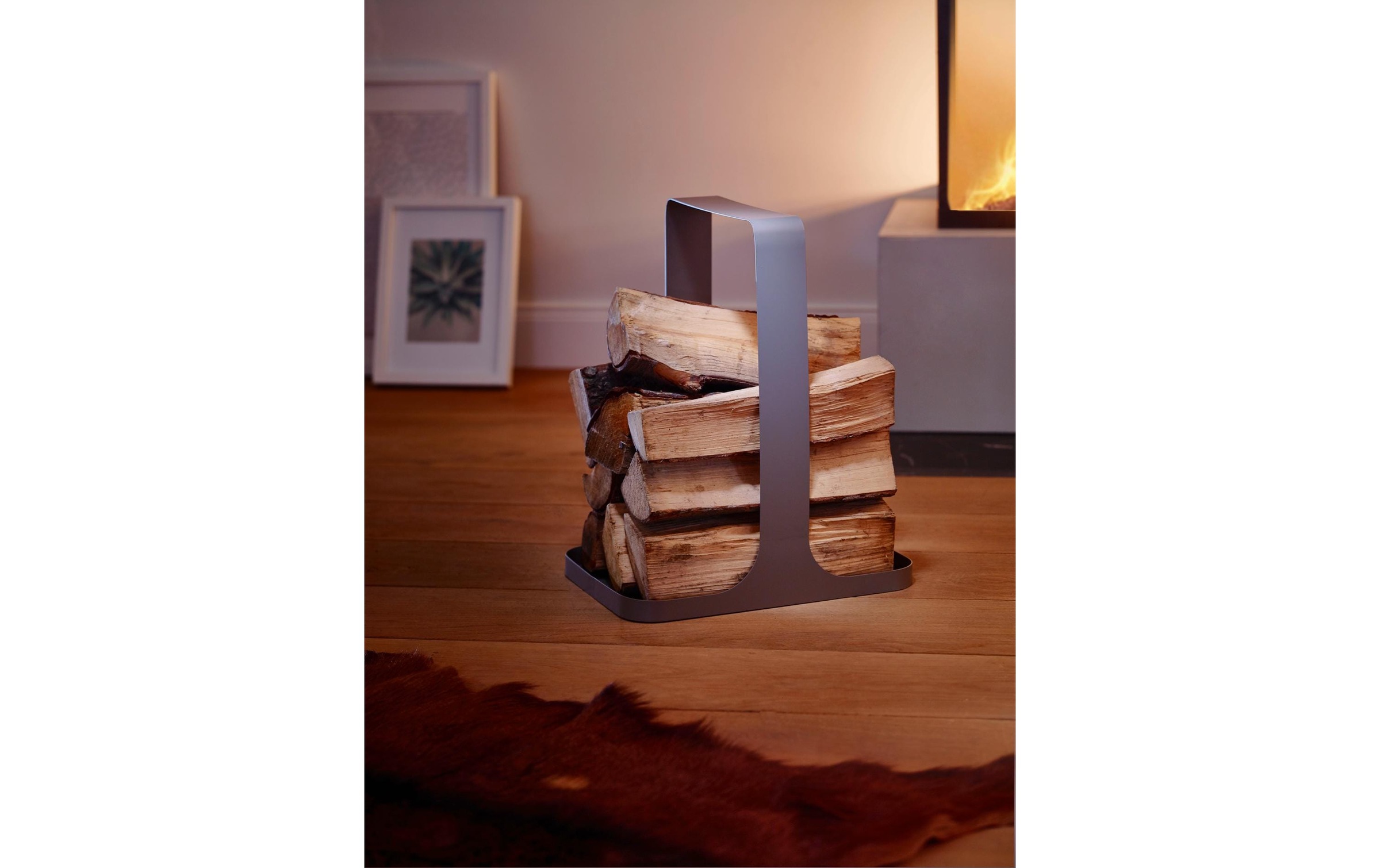 PHILIPPI Kaminholzregal »Log 45 cm, Gra«