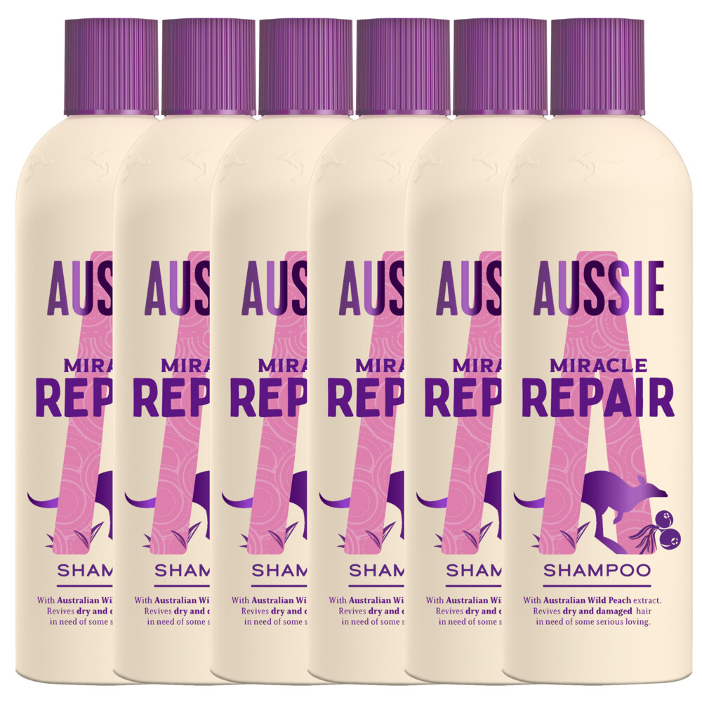 6x Aussie Shampoo Miracle Repair300 ml