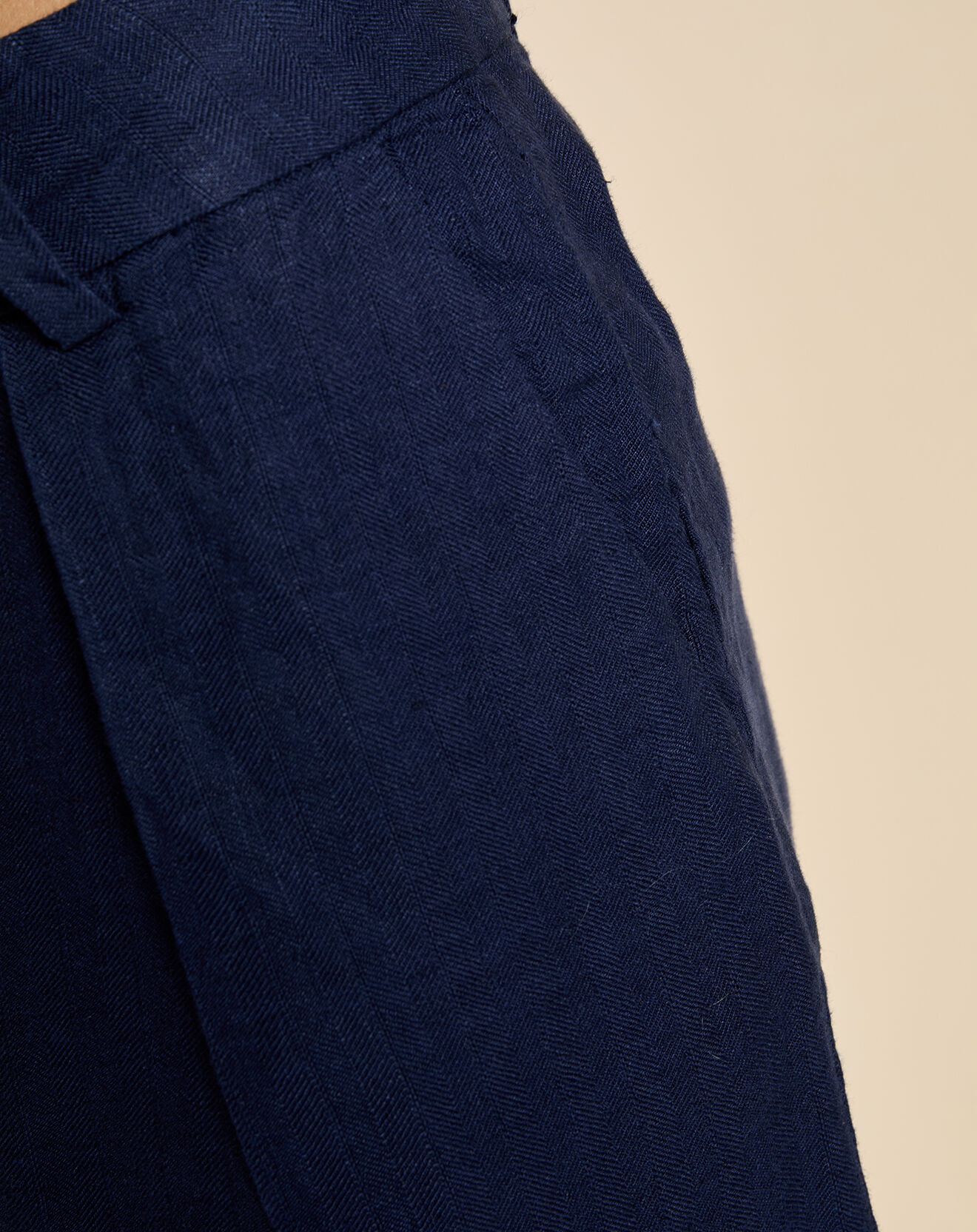 Harris Wilson Short 100% Lin Eloic marine