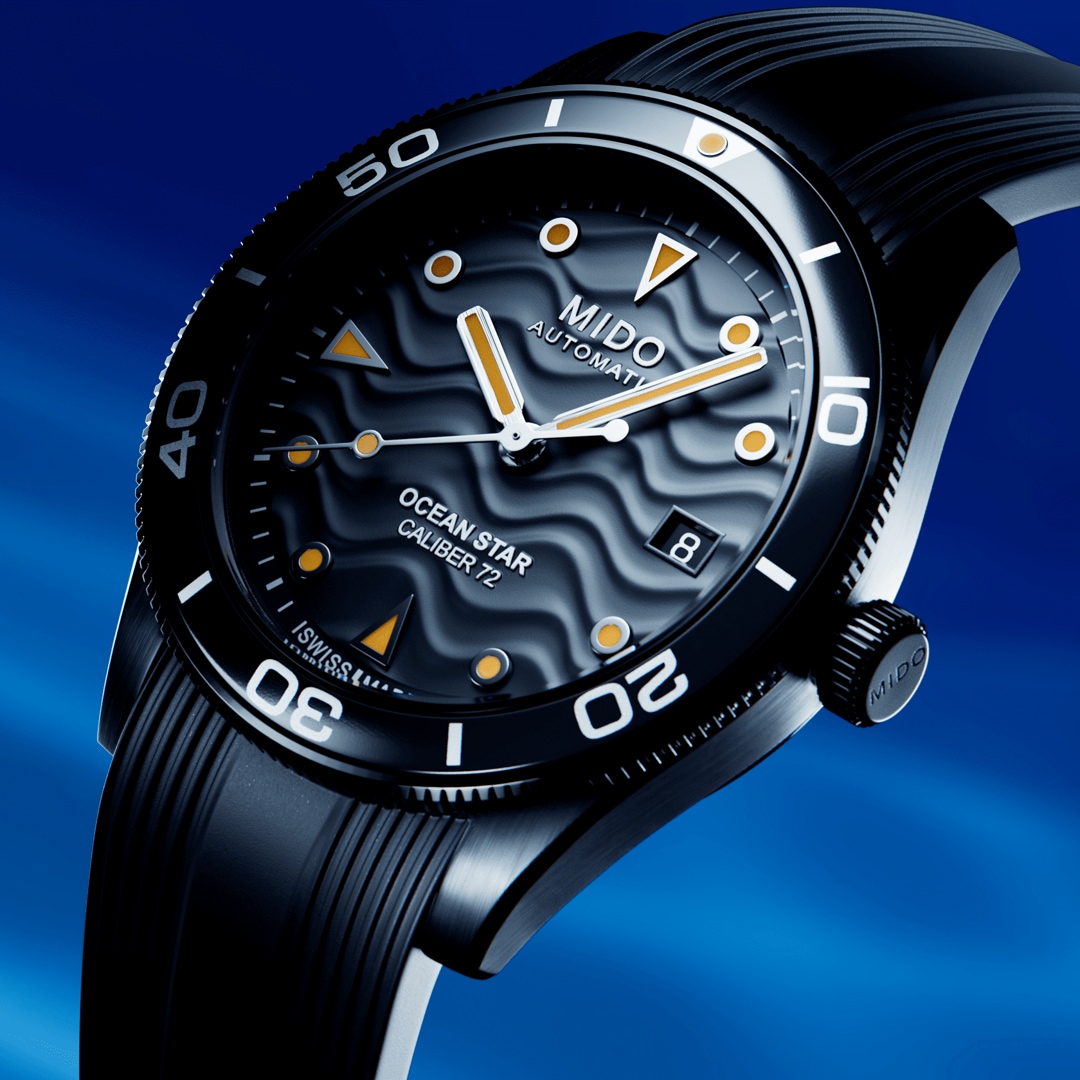 Mido Ocean Star 39 Automatik Schwarz