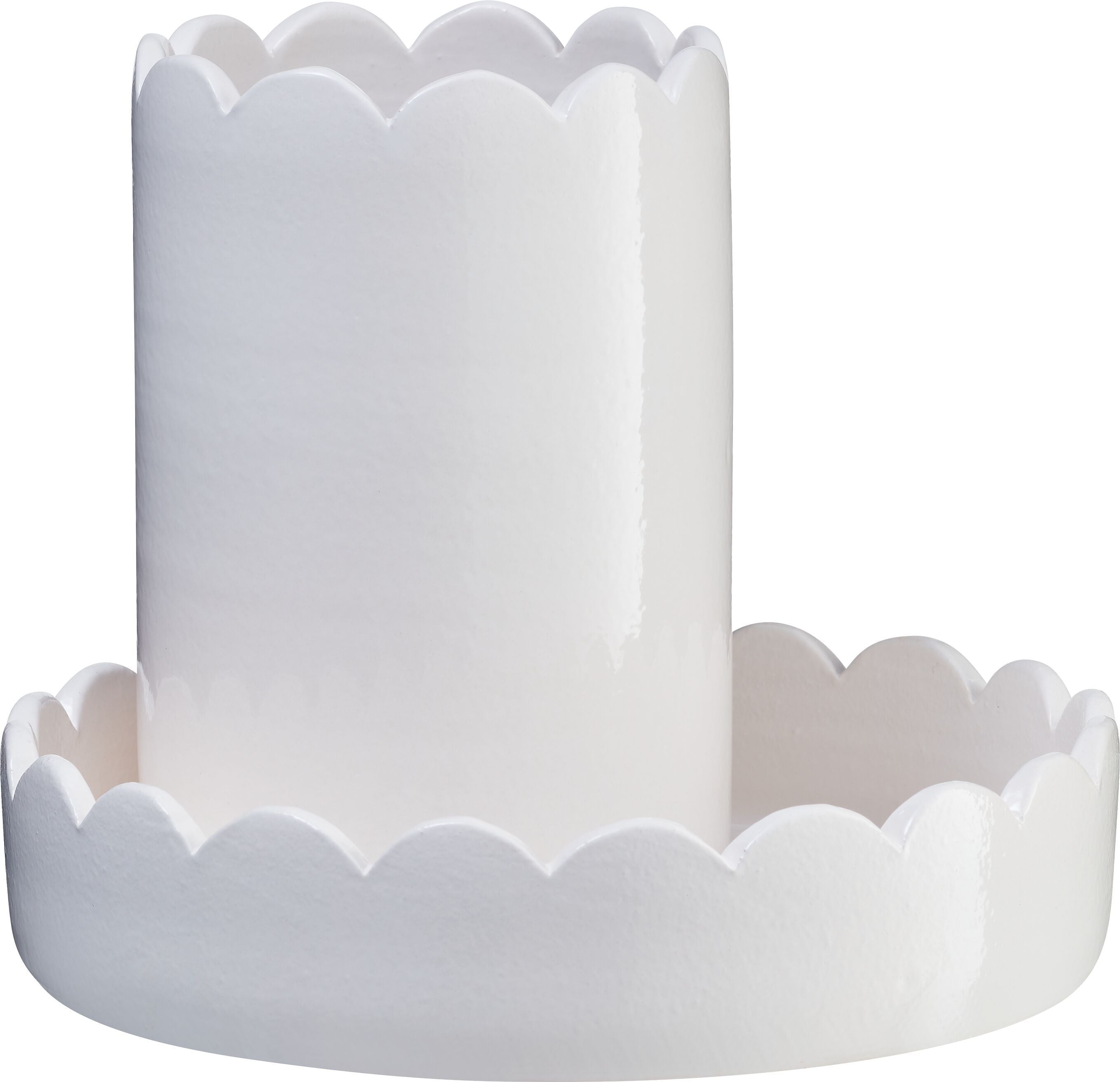 SE-CIAO Kellenhalter weiss 14x20cm - Weiss / H: 20.0 cm