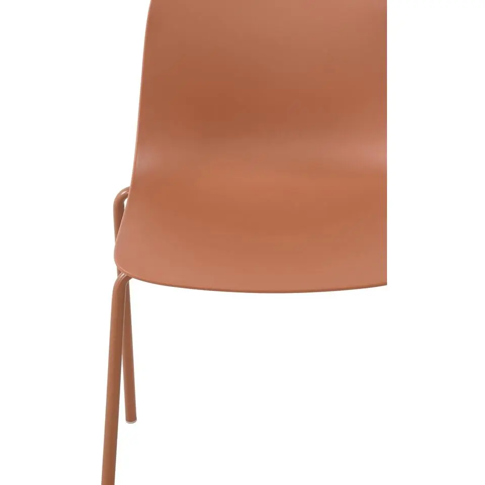 CLP Set van 2 Tuinstoel Hardin Kunststof - terracotta