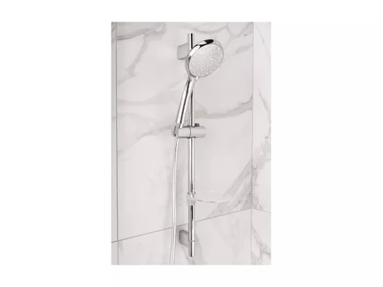 JACOB DELAFON Douchette 3 jets Awaken organic avec barre de douche et porte savon