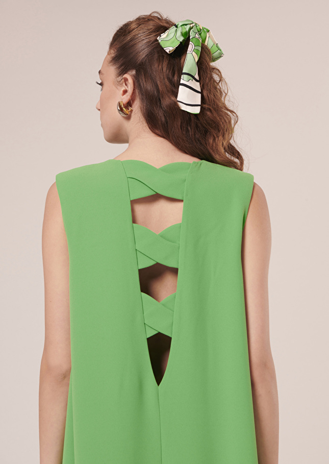 Robe Roxyverte en crêpe