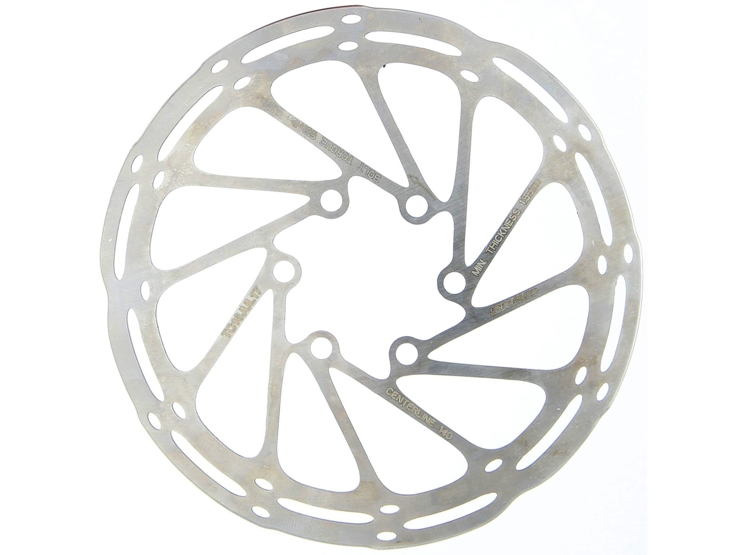 Sram Centerline Rounded Bremseskive, 140mm