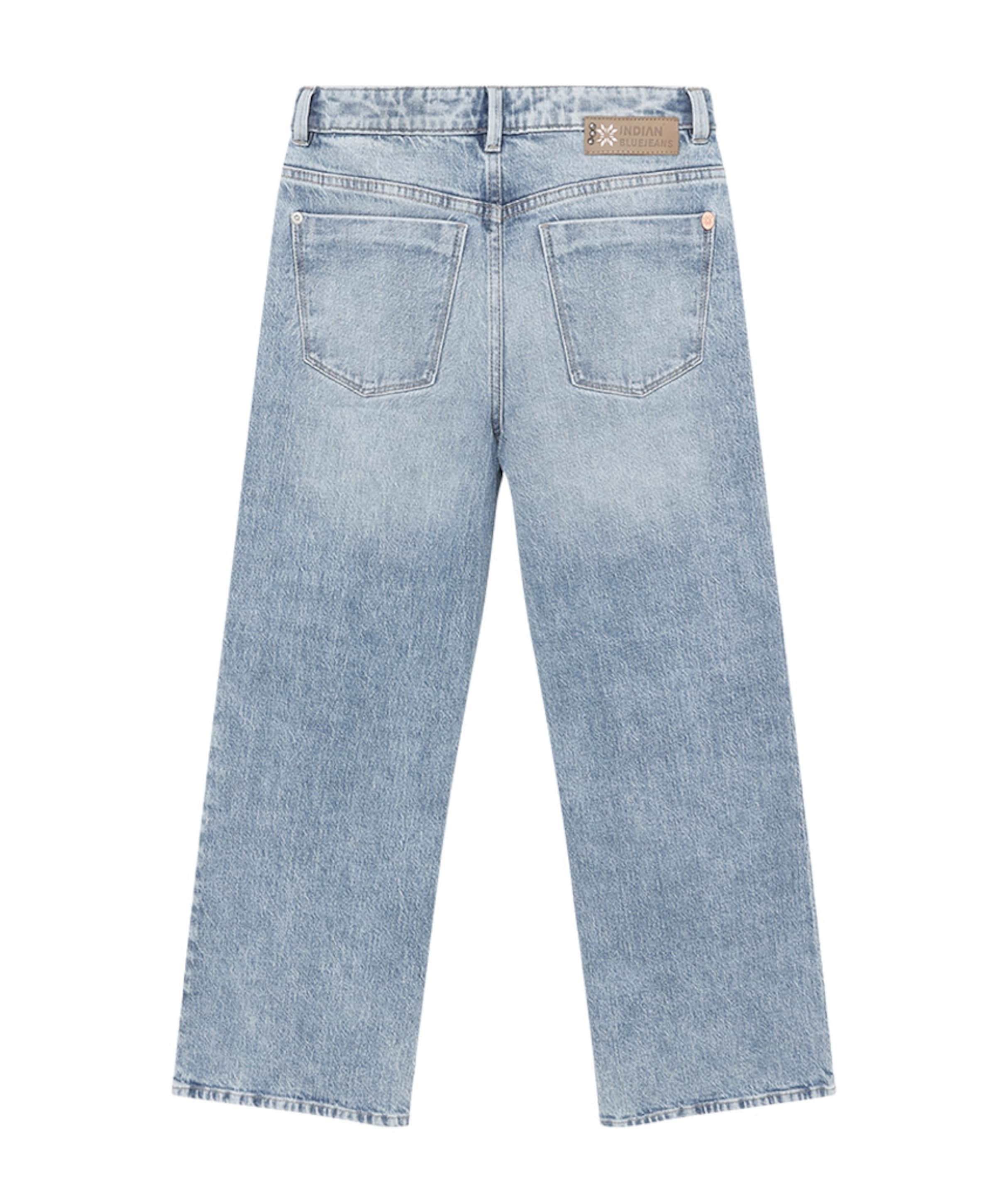 Indian Blue Jeans Extra Wide Fit meisjes jeans blauw