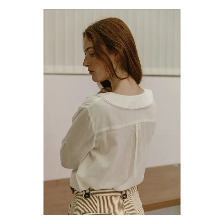 Emile et Ida Blouse Zoctave - Collection Femme | Ecru