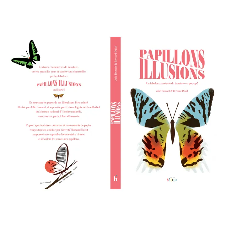 Helium Livre Papillons Illusions - B. Duisit & J. Brouant