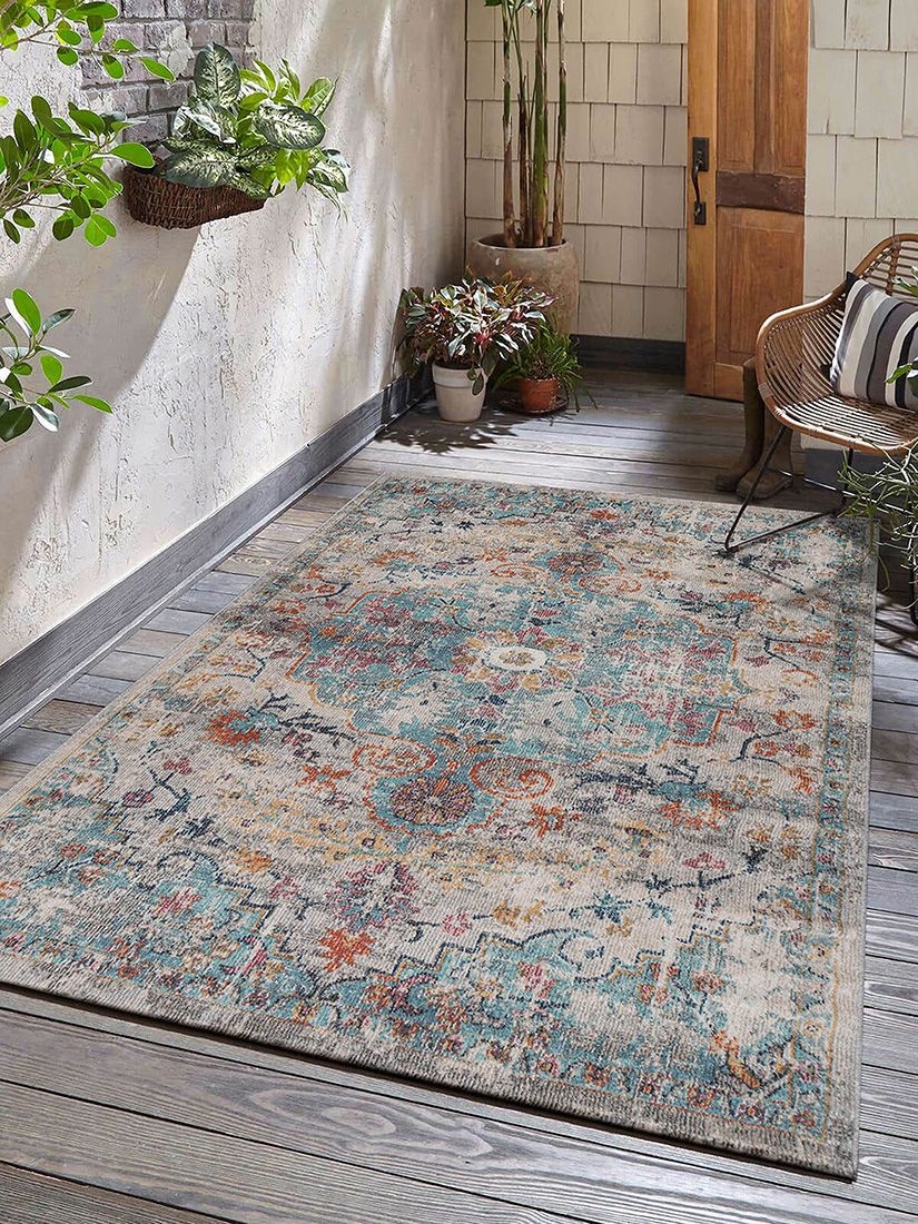 the carpet Teppich »Palma« rechteckig 4 mm Höhe Outdoor moderner robuster In und Outdoor Teppich