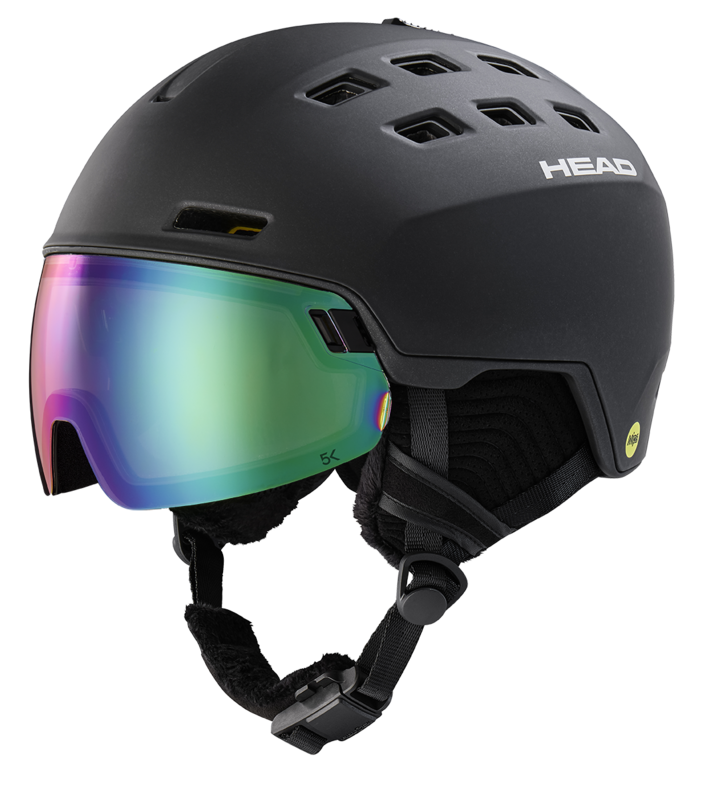 HEAD RADAR 5K Photo MIPS Black Visierhelm Größenwahl Modell 2024/2025