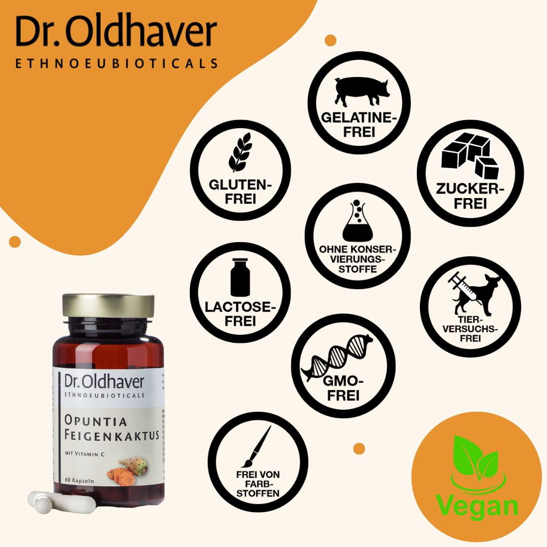 Dr. Oldhaver Opuntia Feigenkaktus Kapseln