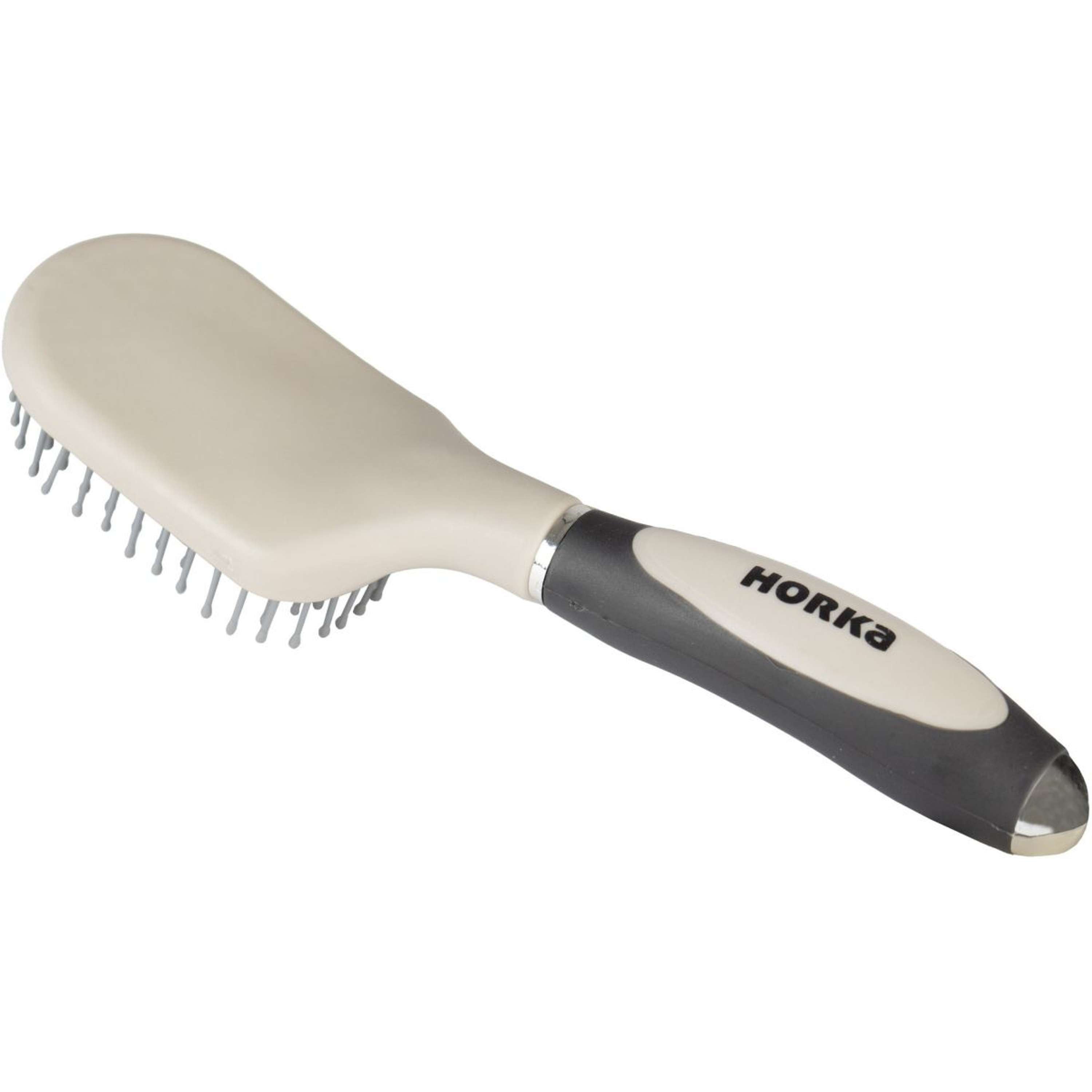 HORKA Staart- en Manenborstel Soft Grip Zwart
