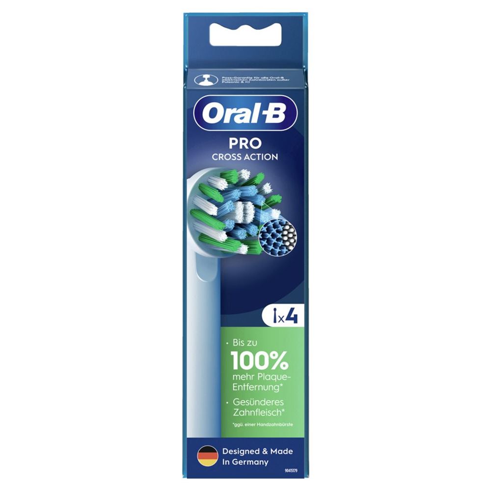 ORAL-B Aufsteckbürsten CrossAction Pro 4 Stk