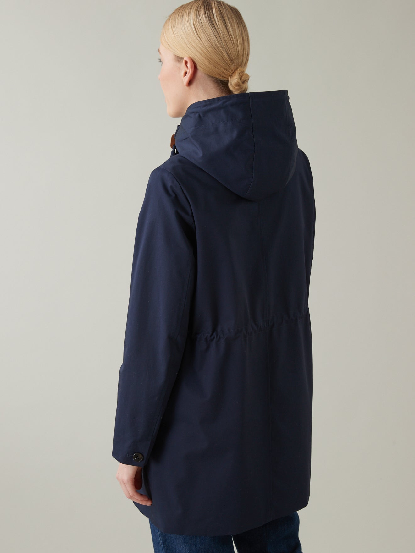 Parka double boutonnage femme