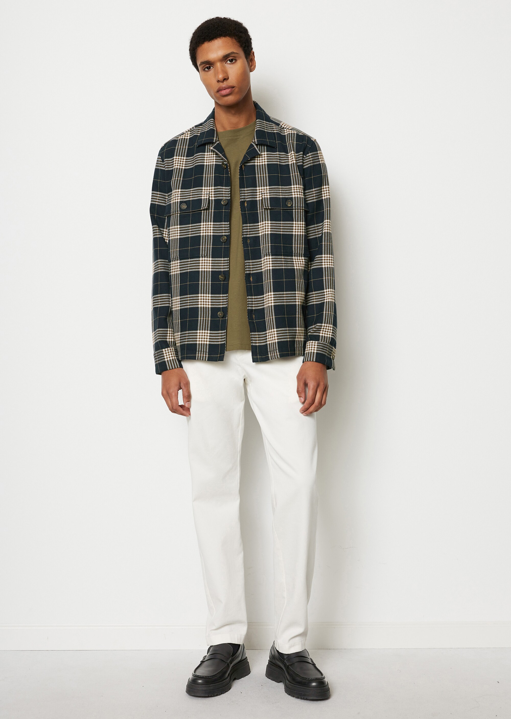 Overshirt aus kräftigem Bio-Baumwoll-Twill