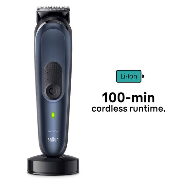 Braun All-In-One Style Kit Series 7 MGK7410, 10-in-1 Kit For Beard, Hair, Manscaping