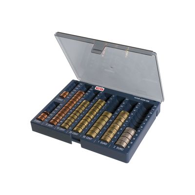 Reskal 226-05C - Monnayeur à pièces avec couvercle - 2 pieds rétractables