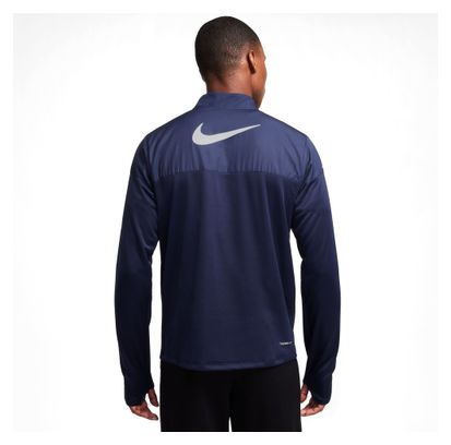 Haut thermique 1/2 zip Nike Sphere Bleu Homme