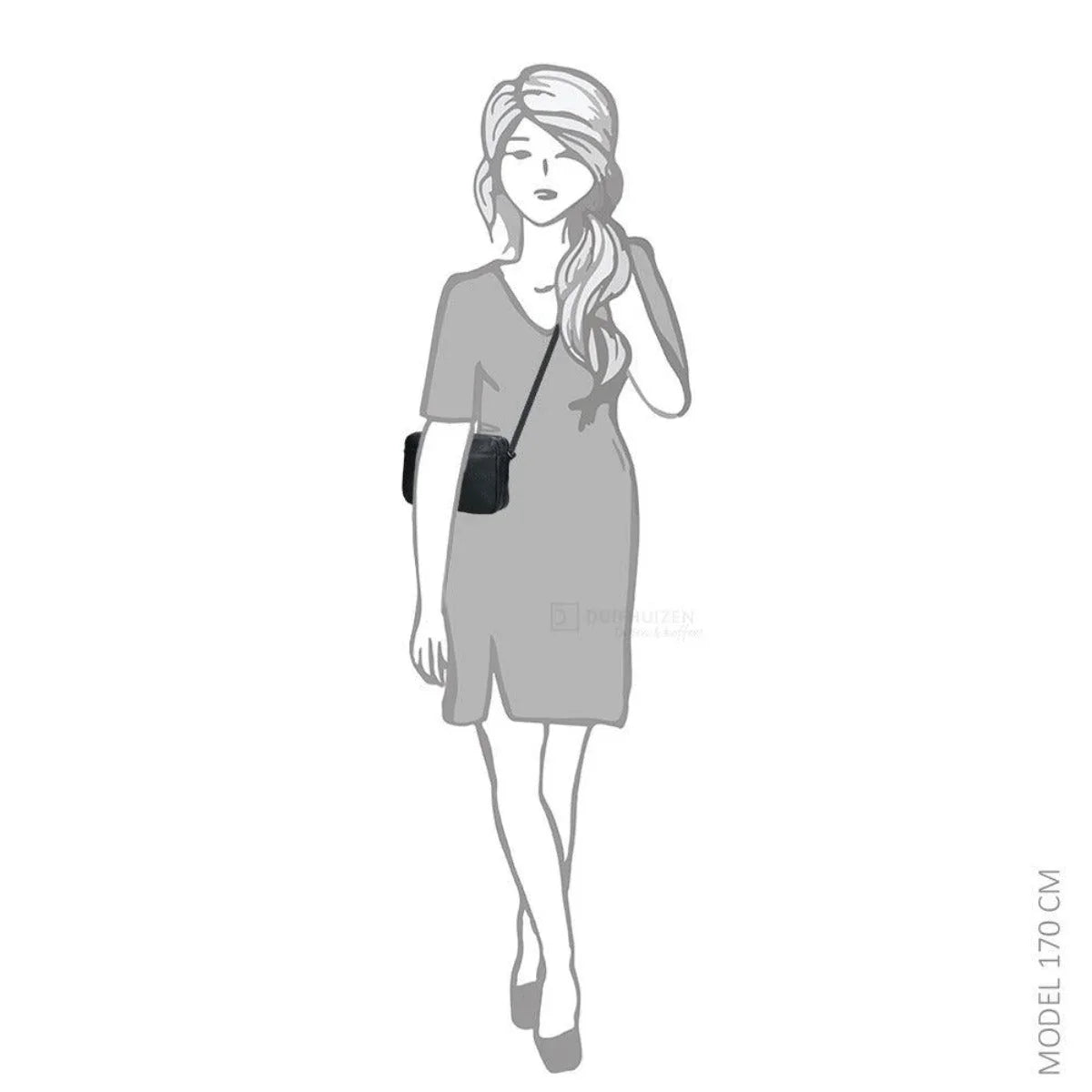 GiGi Fratelli | ROM0028 | Leren crossbody tas