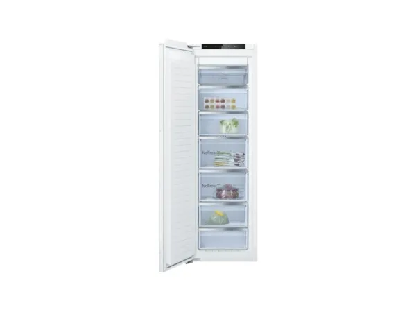 Bosch Serie | 6 GIN81ACE0 - Fryser - stående - til indbygning - niche - bredde: 56 cm - dybde: 55 cm - højde: 177.5 cm - 212 liter - Klasse E