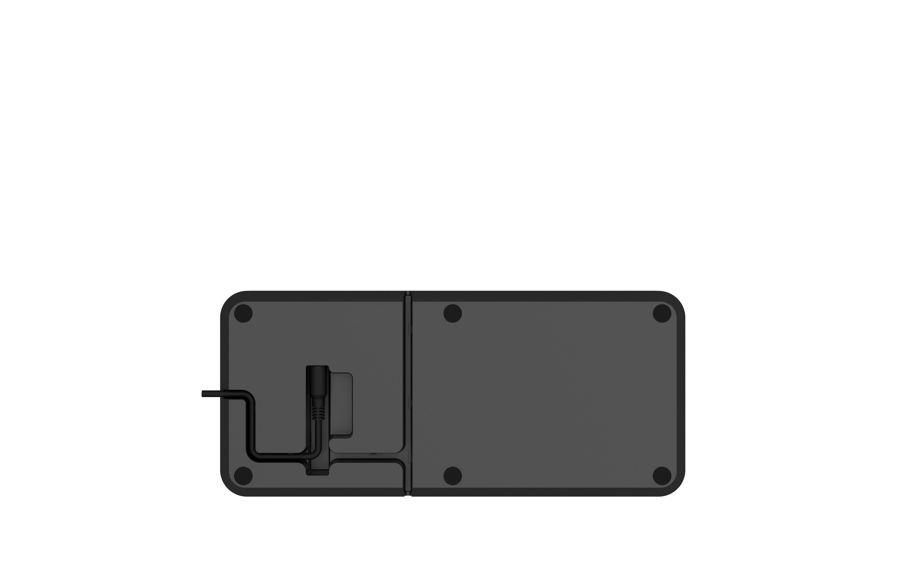 Ladestation Workflow 5 Slot Case Charger Schwarz<br>USB-Ladestation zum Laden von bis zu fünf Geräten