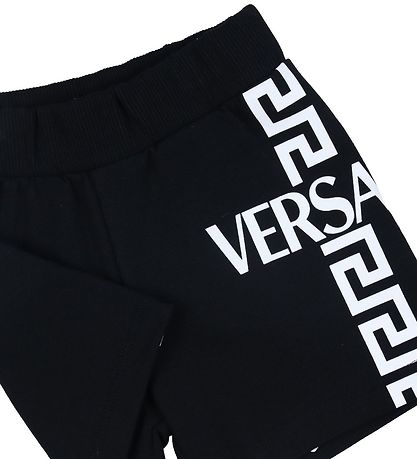 Versace Sweatshorts - Schwarz m. Weiß
