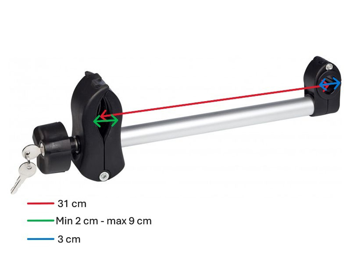Pro-User Diamant framehouder - lang