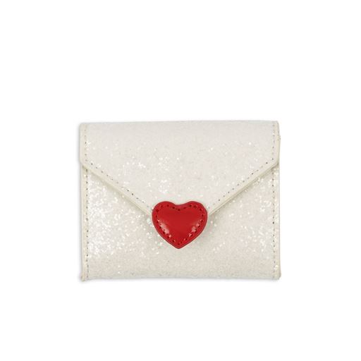 Konges Sløjd Love Letter Pung, Cream Glitter